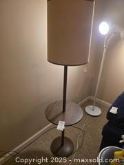 MaxSold Auction: Floor Lamp/Side Table (Single Item Lot) - North Vancouver (British Columbia, Canada) PARTNER MANAGED Estate Sale Online Auction - Seymour Boulevard