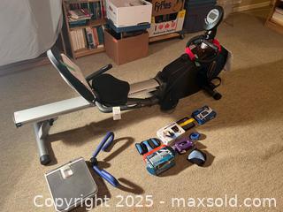 MaxSold Auction: Freespirit Rower/Recumbent Bike, Braun Scale &#38; Weights  - North Vancouver (British Columbia, Canada) PARTNER MANAGED Estate Sale Online Auction - Seymour Boulevard