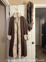 MaxSold Auction: Fur Coat &#38; Scarf - North Vancouver (British Columbia, Canada) PARTNER MANAGED Estate Sale Online Auction - Seymour Boulevard