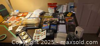 MaxSold Auction: Paper Shreader, Stamps, Printer Ink, Letter Envelopes, Logitech mouse, Barrometer &#38; More - North Vancouver (British Columbia, Canada) PARTNER MANAGED Estate Sale Online Auction - Seymour Boulevard
