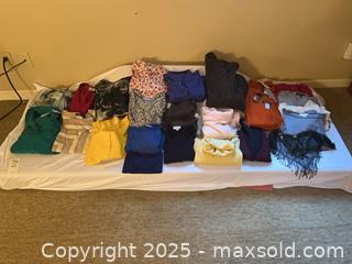 MaxSold Auction: Women’s Silk, Wool, Cashmere Clothing. Eric Bompard, Jones New York &#38; More - North Vancouver (British Columbia, Canada) PARTNER MANAGED Estate Sale Online Auction - Seymour Boulevard