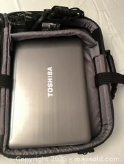 MaxSold Auction: Toshiba Satellite S855 (PSKA8C-04301M) 17-inch Laptop - Kingston (Ontario, Canada) SELLER MANAGED Estate Sale Online Auction - Mona Drive