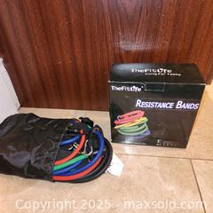 MaxSold Auction: resistant band work out equipment - Toronto (Ontario, Canada) SELLER MANAGED Downsizing Online Auction - Avenue Road