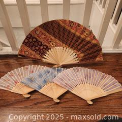 MaxSold Auction: vintage asian fan lot - Toronto (Ontario, Canada) SELLER MANAGED Downsizing Online Auction - Avenue Road