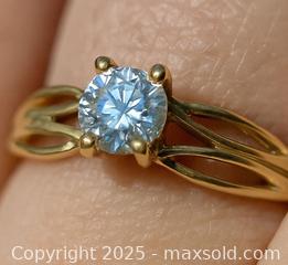 MaxSold Auction: Certified 10K(1.41g)Lab Diamond(0.50ct) - Toronto (Ontario, Canada) PARTNER MANAGED Downsizing Online Auction - Queen Street East