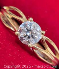 MaxSold Auction: Certified 10K(1.41g)Lab Diamond(0.50ct) - Toronto (Ontario, Canada) PARTNER MANAGED Downsizing Online Auction - Queen Street East