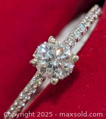 MaxSold Auction: Certified 14K(1.76g)Lab Diamond(0.62ct) - Toronto (Ontario, Canada) PARTNER MANAGED Downsizing Online Auction - Queen Street East