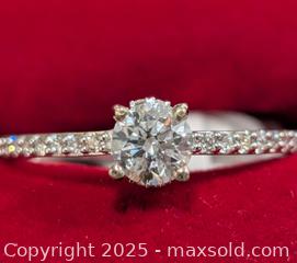 MaxSold Auction: Certified 14K(1.76g)Lab Diamond(0.62ct) - Toronto (Ontario, Canada) PARTNER MANAGED Downsizing Online Auction - Queen Street East
