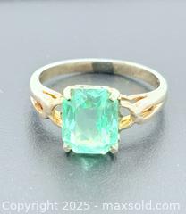 MaxSold Auction: 10k Uranium Glass Ring Size 4 - Esquimalt (British Columbia, Canada) PARTNER MANAGED Reseller Online Auction - Lampson Street