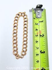 MaxSold Auction: 12k Gold Filled Bracelet  - Esquimalt (British Columbia, Canada) PARTNER MANAGED Reseller Online Auction - Lampson Street