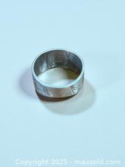 MaxSold Auction: 14k Gold and Sterling Silver First Nations Ring Signed ND Size 10.5 - Esquimalt (British Columbia, Canada) PARTNER MANAGED Reseller Online Auction - Lampson Street