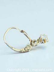 MaxSold Auction: 14K Gold Diamond Lever-Back Earrings - Esquimalt (British Columbia, Canada) PARTNER MANAGED Reseller Online Auction - Lampson Street