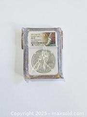 MaxSold Auction: 2021 American Silver Eagle $1 coin Colorado - Esquimalt (British Columbia, Canada) PARTNER MANAGED Reseller Online Auction - Lampson Street