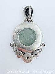 MaxSold Auction: 925 Sterling Silver Multi Gemstone Pendant  - Esquimalt (British Columbia, Canada) PARTNER MANAGED Reseller Online Auction - Lampson Street