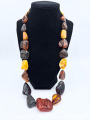 MaxSold Auction: Amber Necklace 24” Length  - Esquimalt (British Columbia, Canada) PARTNER MANAGED Reseller Online Auction - Lampson Street