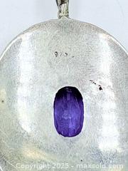 MaxSold Auction: Amethyst 925 Sterling Silver Pendant  - Esquimalt (British Columbia, Canada) PARTNER MANAGED Reseller Online Auction - Lampson Street