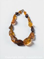 MaxSold Auction: Baltic Amber Large Beads Necklace 22&#34; Length  - Esquimalt (British Columbia, Canada) PARTNER MANAGED Reseller Online Auction - Lampson Street
