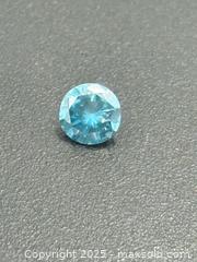 MaxSold Auction: Blue Brilliant Cut Diamond 0.25ct - Esquimalt (British Columbia, Canada) PARTNER MANAGED Reseller Online Auction - Lampson Street