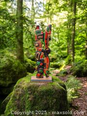 MaxSold Auction: First Nations Massive Standing Plaque by Chris Paul - Esquimalt (British Columbia, Canada) PARTNER MANAGED Reseller Online Auction - Lampson Street