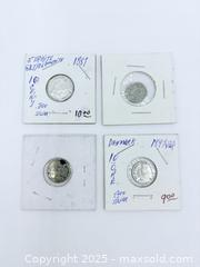 MaxSold Auction: Silver Coin Collection  - Esquimalt (British Columbia, Canada) PARTNER MANAGED Reseller Online Auction - Lampson Street