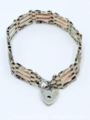 MaxSold Auction: Silver Locket Bracelet 8” Length  - Esquimalt (British Columbia, Canada) PARTNER MANAGED Reseller Online Auction - Lampson Street