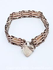 MaxSold Auction: Silver Locket Bracelet 8” Length  - Esquimalt (British Columbia, Canada) PARTNER MANAGED Reseller Online Auction - Lampson Street
