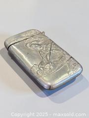 MaxSold Auction: Sterling Silver Japanese Vesta Case - Esquimalt (British Columbia, Canada) PARTNER MANAGED Reseller Online Auction - Lampson Street