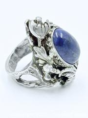 MaxSold Auction: Sterling Silver Lapis Ring Size 5.5 - Esquimalt (British Columbia, Canada) PARTNER MANAGED Reseller Online Auction - Lampson Street