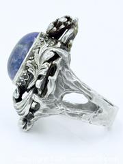 MaxSold Auction: Sterling Silver Lapis Ring Size 5.5 - Esquimalt (British Columbia, Canada) PARTNER MANAGED Reseller Online Auction - Lampson Street
