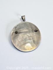 MaxSold Auction: Sterling Silver Mexican 29g Pendant/Brooch Massive - Esquimalt (British Columbia, Canada) PARTNER MANAGED Reseller Online Auction - Lampson Street