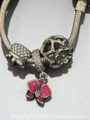 MaxSold Auction: Sterling Silver Pandora Bead Bracelet - Esquimalt (British Columbia, Canada) PARTNER MANAGED Reseller Online Auction - Lampson Street