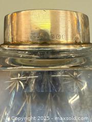 MaxSold Auction: Sterling Silver Rimmed Crystal Decanter - Esquimalt (British Columbia, Canada) PARTNER MANAGED Reseller Online Auction - Lampson Street