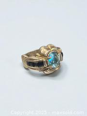 MaxSold Auction: Sterling Silver Sapphire Ring - Esquimalt (British Columbia, Canada) PARTNER MANAGED Reseller Online Auction - Lampson Street