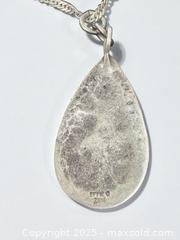 MaxSold Auction: Sterling Silver Turquoise Snake Pendant marked Zuni effie C - Esquimalt (British Columbia, Canada) PARTNER MANAGED Reseller Online Auction - Lampson Street