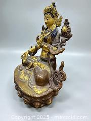 MaxSold Auction: Tibetan Gold Gilt Tara Buddha - Esquimalt (British Columbia, Canada) PARTNER MANAGED Reseller Online Auction - Lampson Street