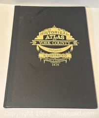 MaxSold Auction: Antique Historical Atlas of York County book  - Toronto (Ontario, Canada) SELLER MANAGED Estate Sale Online Auction -  Magnetic Drive