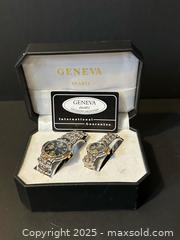 MaxSold Auction: Geneva Men And Woman Watches - Toronto (Ontario, Canada) SELLER MANAGED Estate Sale Online Auction -  Magnetic Drive