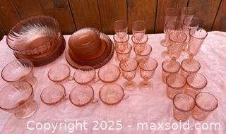 MaxSold Auction: Vintage Arcoroc France Glassware Set  - Toronto (Ontario, Canada) SELLER MANAGED Estate Sale Online Auction -  Magnetic Drive