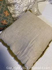 MaxSold Auction: embroidered cushions - Toronto (Ontario, Canada) SELLER MANAGED Reseller Online Auction - Greengrove Crescent