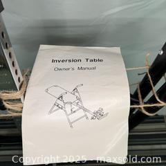 MaxSold Auction: Inversion Table - Toronto (Ontario, Canada) SELLER MANAGED Reseller Online Auction - Greengrove Crescent