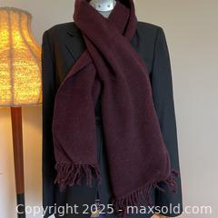 MaxSold Auction: Panda burgundy scarf - Toronto (Ontario, Canada) SELLER MANAGED Reseller Online Auction - Greengrove Crescent