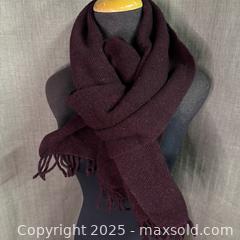 MaxSold Auction: Panda burgundy scarf - Toronto (Ontario, Canada) SELLER MANAGED Reseller Online Auction - Greengrove Crescent