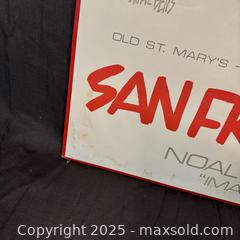 MaxSold Auction: Vintage Noel Betts Lithograph poster - Toronto (Ontario, Canada) SELLER MANAGED Reseller Online Auction - Greengrove Crescent