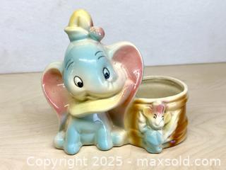 MaxSold Auction: 1940’s Walt Disney Dumbo and Timothy planter - Toronto (Ontario, Canada) SELLER MANAGED Downsizing Online Auction - Nassau Street