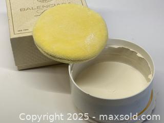 MaxSold Auction: 1960s Balenciaga Le Dix body powder compact (Empty) - Toronto (Ontario, Canada) SELLER MANAGED Downsizing Online Auction - Nassau Street