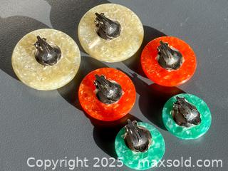 MaxSold Auction: 1960s Clip-on Earrings - Toronto (Ontario, Canada) SELLER MANAGED Downsizing Online Auction - Nassau Street