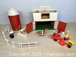 MaxSold Auction: 1968 Fisher Price Family Farm Playset - Toronto (Ontario, Canada) SELLER MANAGED Downsizing Online Auction - Nassau Street