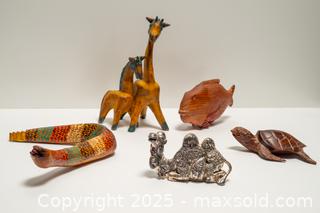 MaxSold Auction: Animal Sculptures - Wood, Ceramic, Metal - Toronto (Ontario, Canada) SELLER MANAGED Downsizing Online Auction - Nassau Street