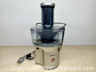 MaxSold Auction: Breville Juice Fountain BJE200XL - Toronto (Ontario, Canada) SELLER MANAGED Downsizing Online Auction - Nassau Street