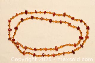 MaxSold Auction: Carnelian beaded necklace - Toronto (Ontario, Canada) SELLER MANAGED Downsizing Online Auction - Nassau Street